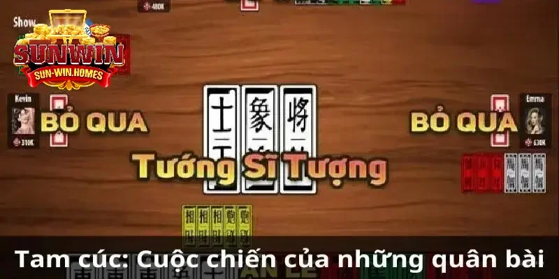 Bộ ba bài mạnh có Tướng - Sĩ - Tượng